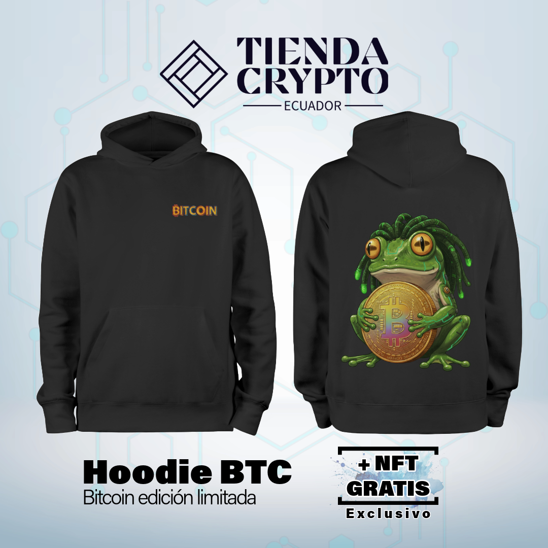 Hoodie BTC "Hodler de la Ciénaga"