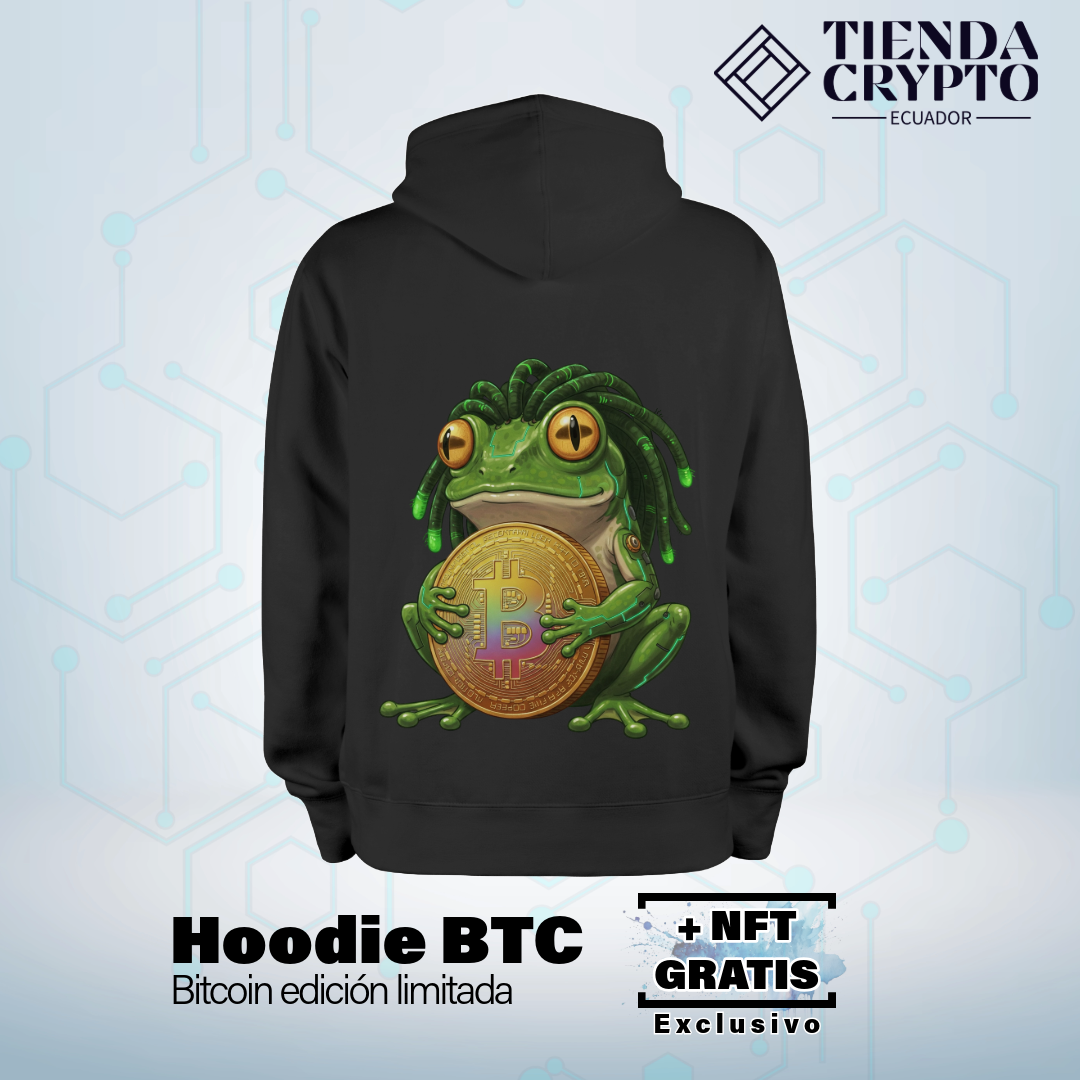 Hoodie BTC "Hodler de la Ciénaga"