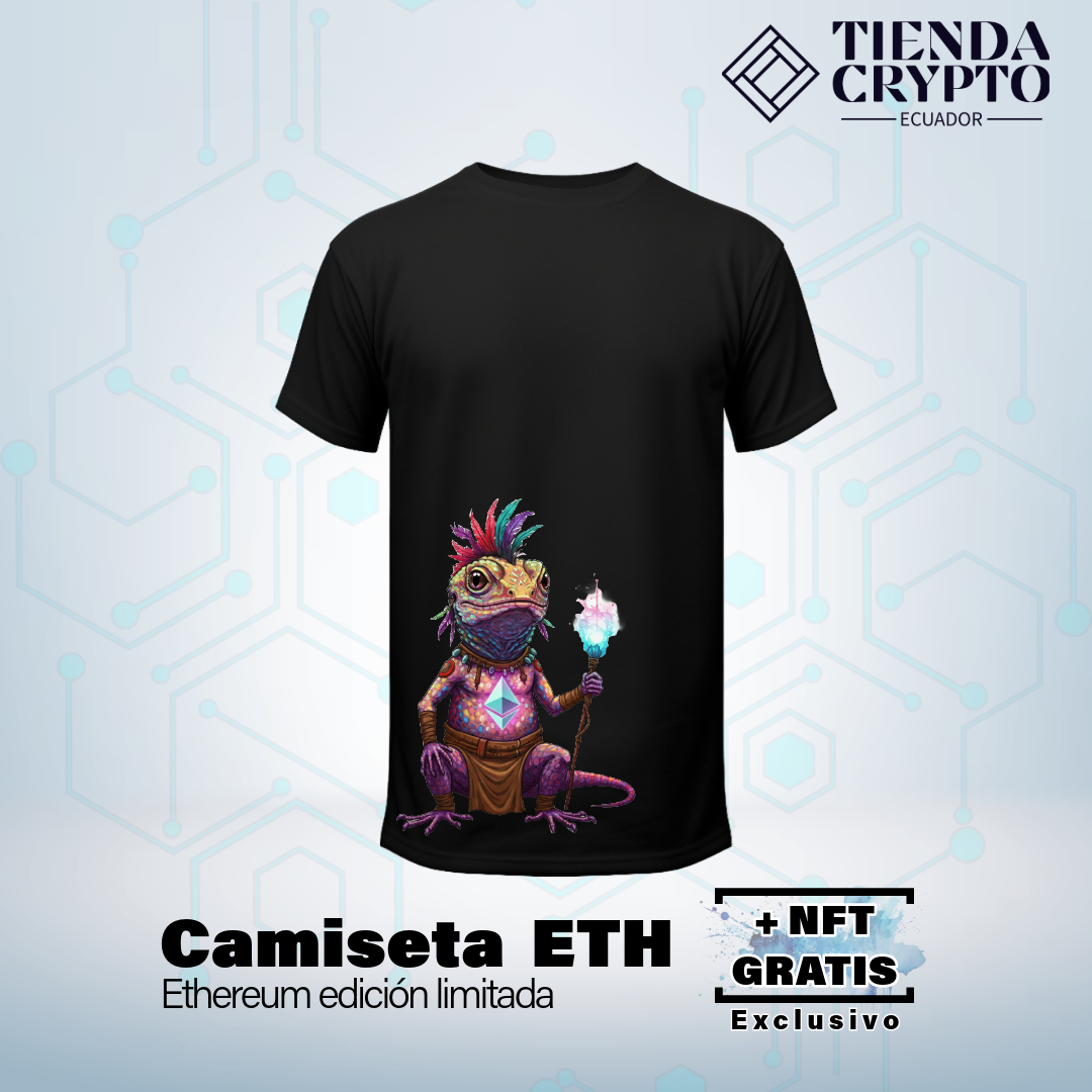 Camiseta Prisma Gecko ETH