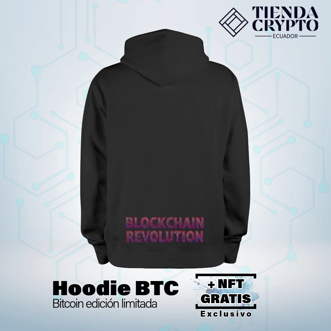 Hoodie BTC "El Minero Nocturno"