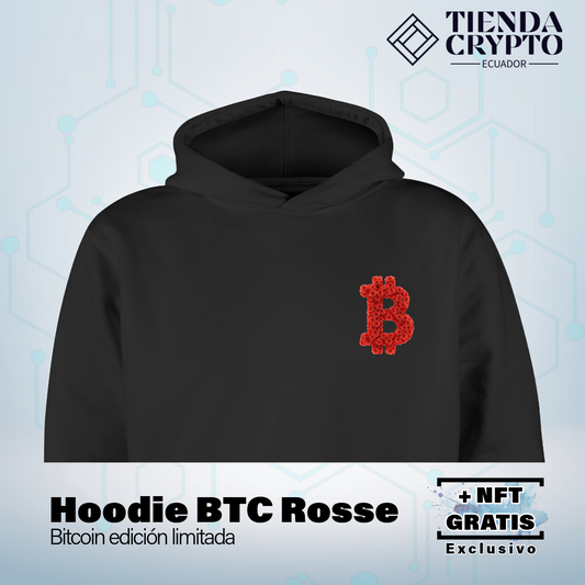 Hoodie BTC Rosse