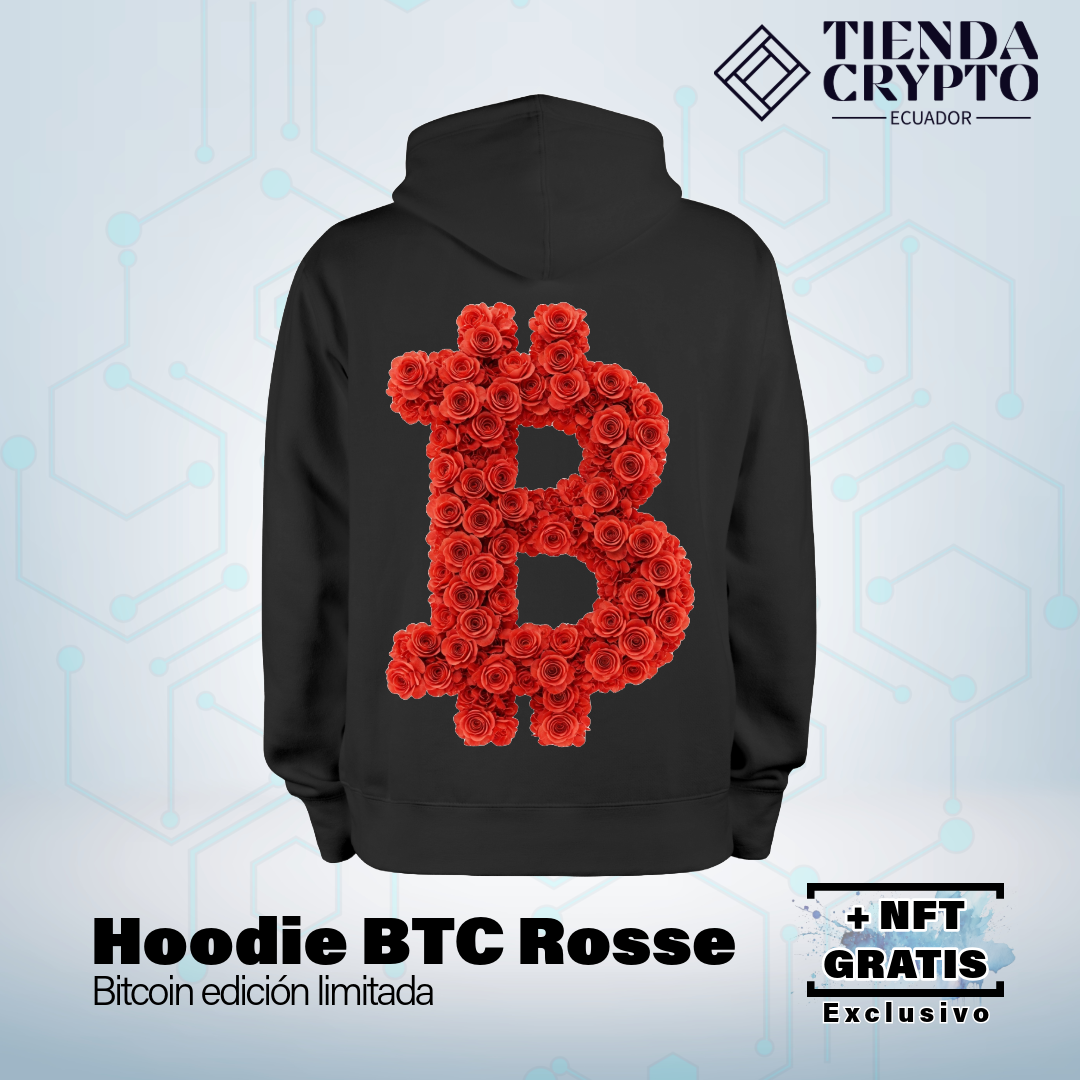 Hoodie BTC Rosse