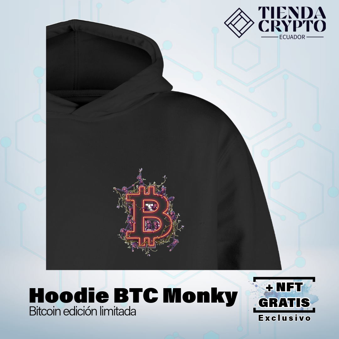 Hoodie Btc Galactic Monkey