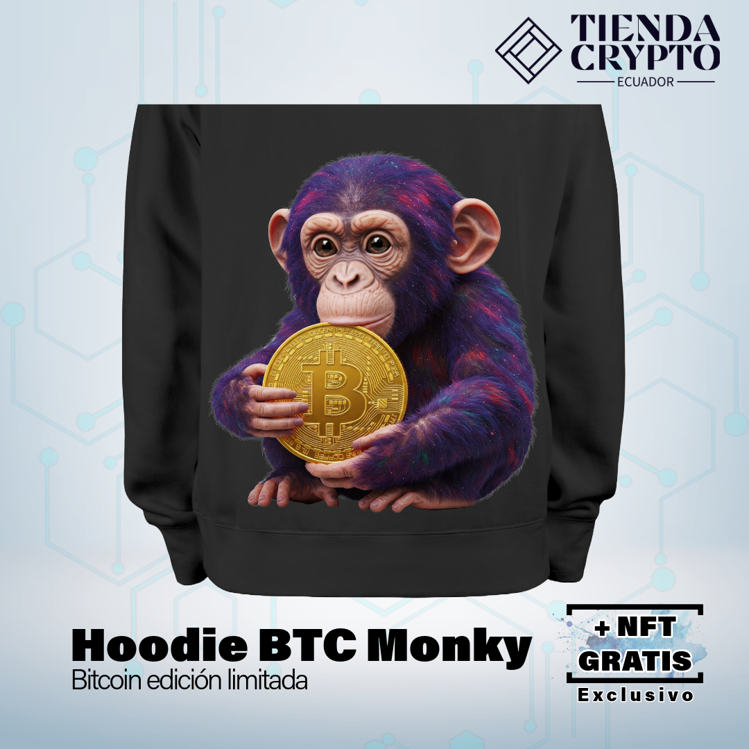 Hoodie Btc Galactic Monkey