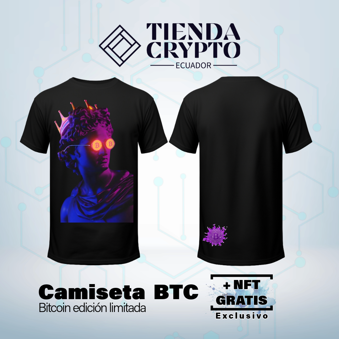 Camiseta "Majestad Cripto"