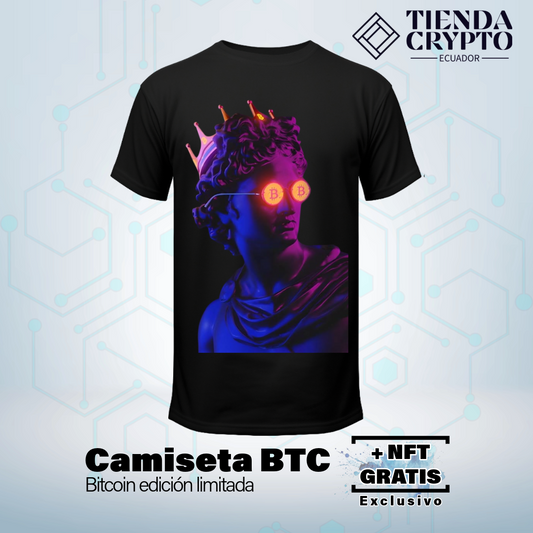Camiseta "Majestad Cripto"