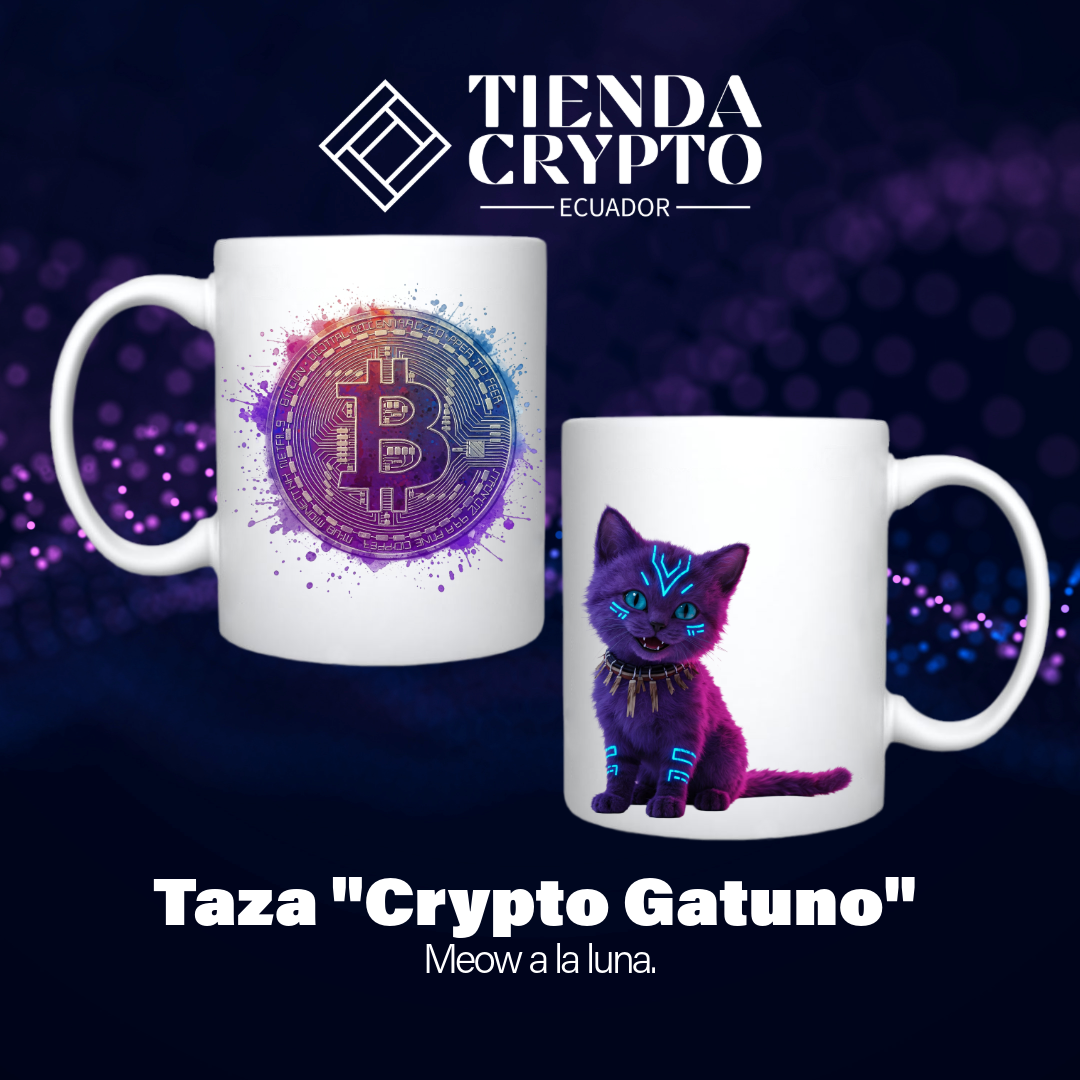 Taza "Crypto Gatuno"