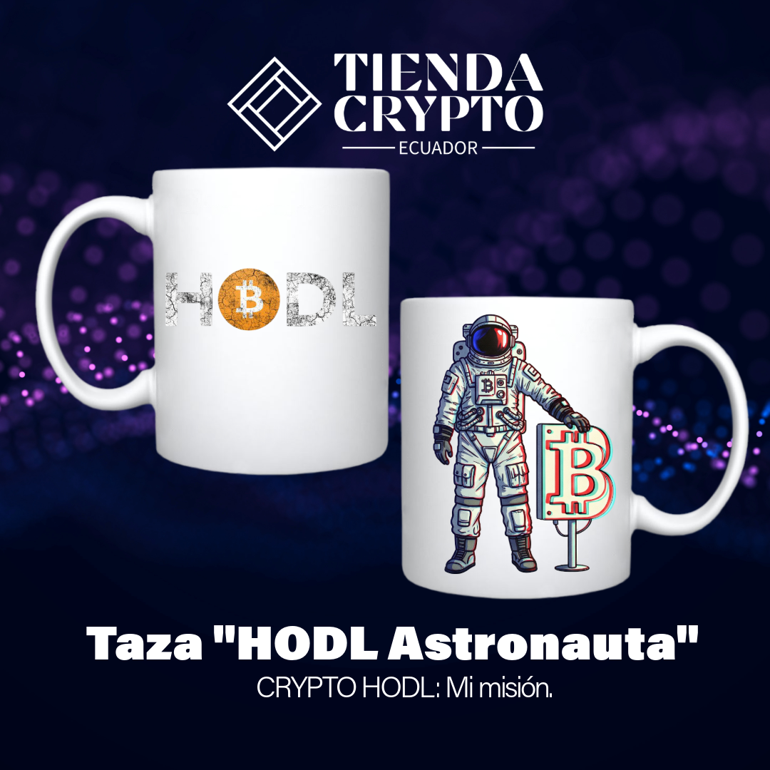 Taza "HODL Astronaut"
