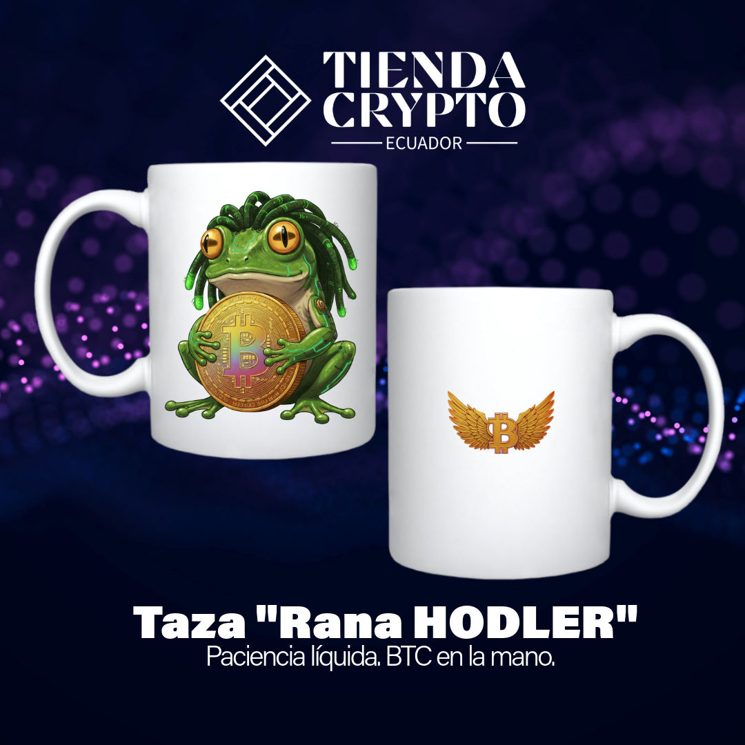 Taza "Rana HODLER"