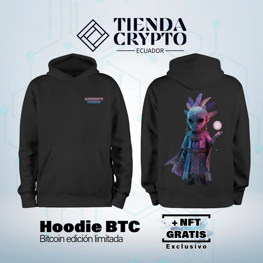 Hoodie BTC "Guardián de la Galaxia Cripto"