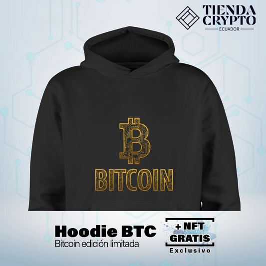 Hoodie "Bitcoin Dorado: La Señal"
