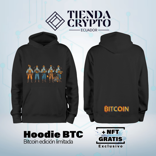 Hoodie BTC "Escuadrón del Bloque"