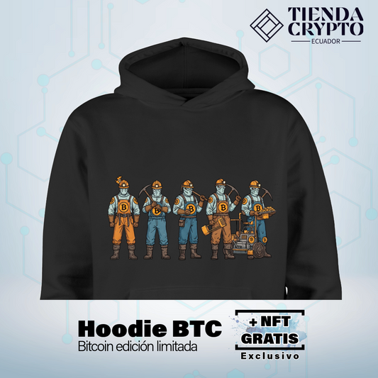 Hoodie BTC "Escuadrón del Bloque"