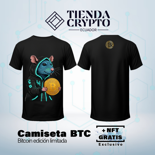 Camiseta Bitcoin Rats