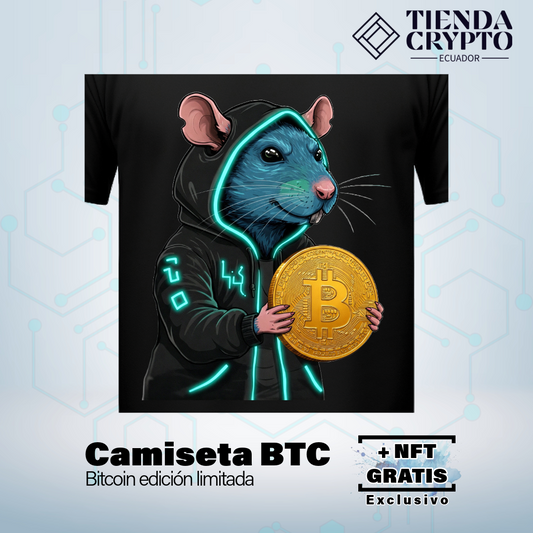 Camiseta Bitcoin Rats