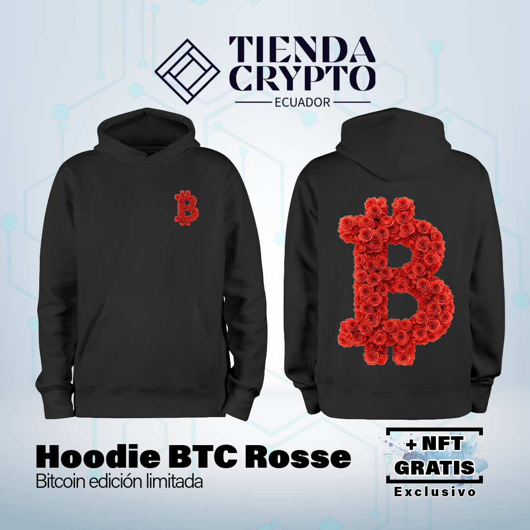 Hoodie BTC Rosse