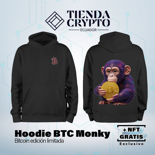 Hoodie Btc Galactic Monkey