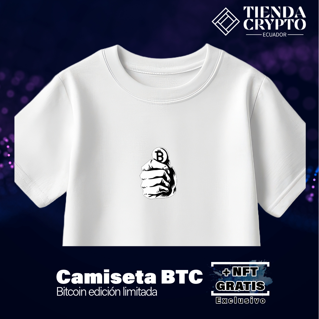 Camiseta BTC "San Satoshi"