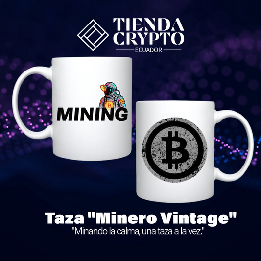 Taza "Minero Vintage"