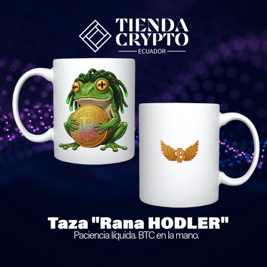Taza "Rana HODLER"